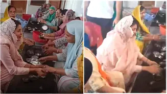 Priyanka Chopra performs seva at Golden Temple, washes utensils during Amritsar visit | WATCH