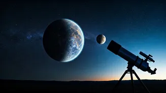 Telescope Setups Track Mercury Venus Jupiter Alignment Low Tonight