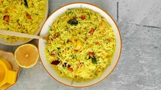 Lemon rice recipe: Refreshing and easy South Indian dish