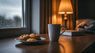 Rainy Days = Unlimited Snack Mood