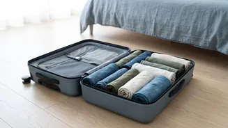 Essential Roll Packing Hacks For Fitting Four Days Of Clothes In Carry On