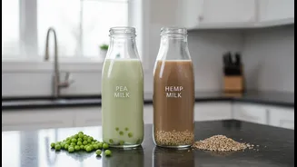 How high-protein plant milk wave promotes pea and hemp milk for recovery