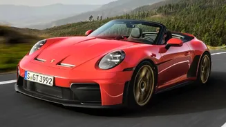 Porsche 911 GT3 Convertible Debuts: 510 Hp, Manual Gearbox, 313 Kmph Top Speed