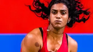 How did PV Sindhu build her global reputation?
