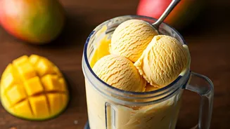 The Only 3-Ingredient Blender Mango Ice Cream Recipe You Need