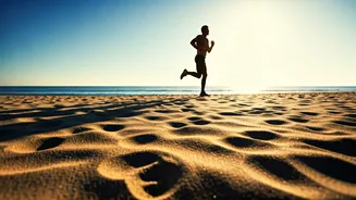 Uncover the Hidden Perks: 5 Surprising Health Advantages of Running on Sand