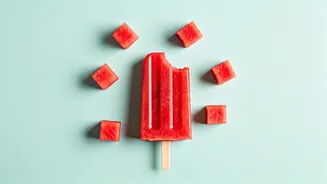 Make This Aesthetic 1 Ingredient Watermelon Popsicle At Home