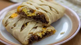 For a flavorful breakfast, try stuffed pockets