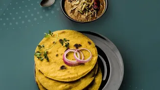 The Main Course Can Pair Dal Bati Churma with Pulao and Fresh Rotis