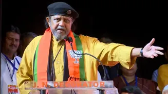 Mithun Chakraborty hospitalised: CM Suvendu Adhikari visits senior actor and BJP leader