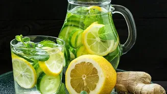 Simple Homemade Hacks For Daily Hydration Mint Jeera Kokum And Fruit Detox Water