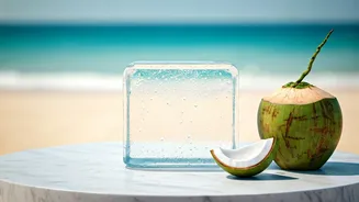 This Coconut Water Ice Block Hack Is Going Viral