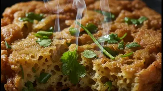 Why Moisture-Laden Coriander Stems Produce Steam Pockets Inside Frying Pakora Batter Frameworks