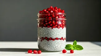 Healthy Breakfast In 5 Minutes Try This Pomegranate Chia Parfait