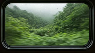 Rail Windows Make Monsoon Views More Relaxed