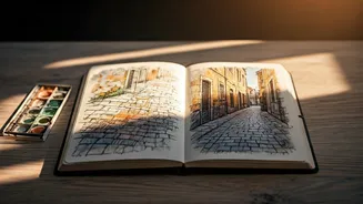 Art Journalling Makes Even Small Trips Feel Cinematic