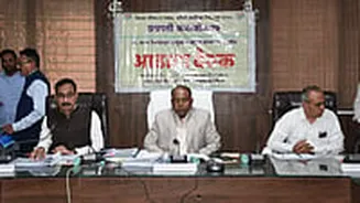 Chhatrapati Sambhajinagar: Maharashtra State Election Commissioner Dinesh Waghmare Reviews Poll Preparedness In Marathwada