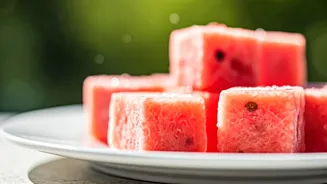 DIY Watermelon Curd Treats Keep Pups Hydrated All Summer