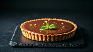 Elegant Earl Grey Chocolate Tart: A No-Bake Delight That Impresses Effortlessly