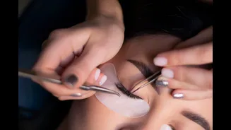 Eyelash extensions in monsoon humidity: why salons see a quiet drop-in for re-glue appointments----India