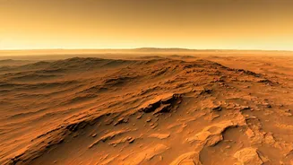 NASA's Martian Panorama: A Mount Sharp View