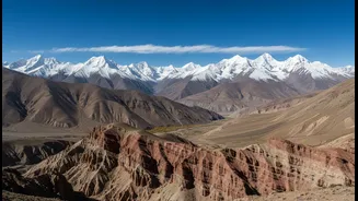 How rain-shadow geography limits landslide risks for tourists visiting Spiti Valley and Ladakh
