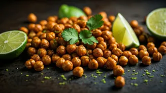 Zesty Lime Chickpeas Are The Elite Crunchy Midnight Snack