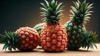 Ornamental Pineapples Look Quirky And Cheerful