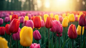 Healing Blooms: Srinagar's Tulip Garden Offers Therapeutic Escape for Young Cancer Fighters
