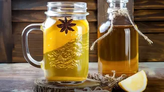 Simple home kombucha brewing method delivers gut-healthy probiotics on a tight daily budget