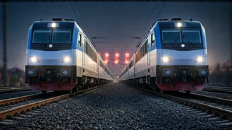 Mumbai Train Scare: Near Miss at CSMT as Two Locals Diverted to Same Track; Probe Launched