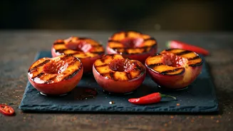 Why Fiery Chili Glazed Peaches Are Topping Summer Cookout Menus
