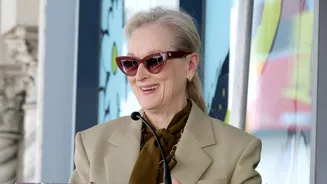 Aos 76 anos, Meryl Streep revela que pratica natação todos os dias:'Cuidar da minha saúde'