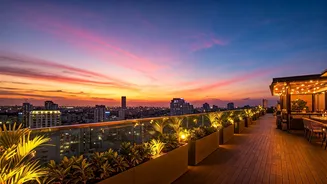 Hot Delhi Nights, Cooler Rooftop Food Plans