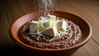 Grate Fresh Paneer Into Hot Ragi Porridge For Bliss