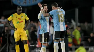 Lionel Messi Says Goodbye To International Football With 2 Assists & 1 Goal For Argentina