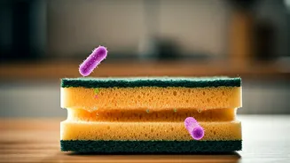 The Kitchen Sponge: A Hidden Breeding Ground for Germs and Potential Health Risks