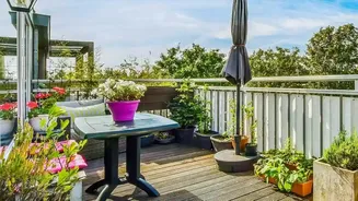 Protect Balcony Plants From Root Rot Using Modular Monsoon Waterproofing Cover Systems
