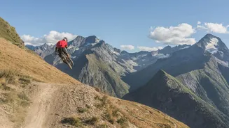 The French Pyrenees offer some really challenging mountain biking trails
