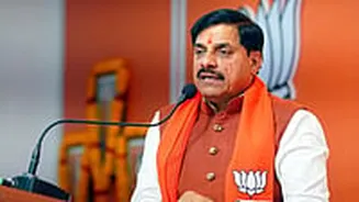 MP CM Mohan Yadav Holds Door-To-Door Campaign For BJP Candidate Arup Choudhury Ahead Of West Bengal Elections -- VIDEO