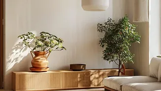 Earthy Interiors Make Compact Homes Feel More Comfortable
