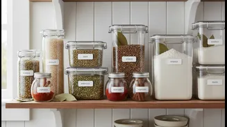 Store Pantry Staples Away From Heat, Moisture And Pests