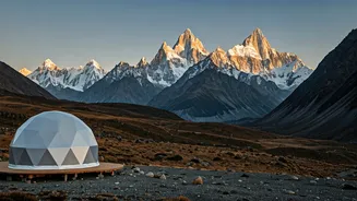 Experience Pristine Himalayan Vistas From Secluded Private Eco Glamping Domes