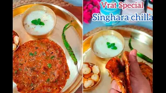 Sawan 2026: This Singhara Atta Cheela Is The Perfect No Onion, No Garlic Recipe That's Ready In Minutes