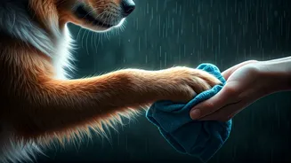 Rainy-Season Dogs Deserve Proper Paw Care