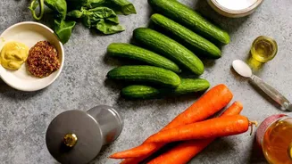 Carrots v/s cucumbers: Which has more calories?