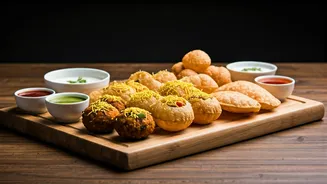 Enjoy A Delicious Chaat Board This Diwali