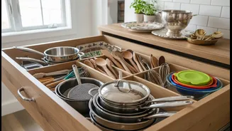 Do Not Hide Daily Cookware Behind Rarely Used Serving Pieces