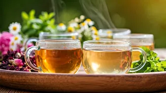 5 Teas for Glowing Skin & Hair Growth: An Ayurvedic Guide