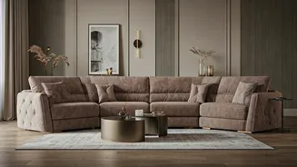Redefine Your Drawing Room: 7-Seater Sofa Sets!